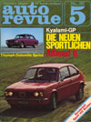 Autorevue Mai 1974 LANCIA Fulvia 1300