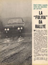 La Fulvia Da Rallye LANCIA Fulvia 1300