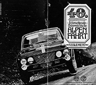 40. Internationale österreichische Alpenfahrt 1969