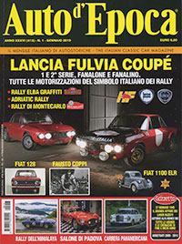 Lancia Fulvia – Auto d'Epoca Jan 2019